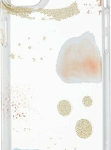 Insignia™ - Hard-Shell Case for iPhone 14 Plus - Abstract Glitter