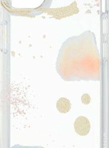 Insignia™ - Hard-Shell Case for iPhone 14 and iPhone 13 - Abstract Glitter