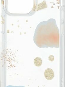Insignia™ - Hard-Shell Case for iPhone 14 Pro - Abstract Glitter