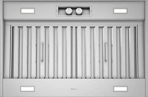 Zephyr - Spruce 36 in. 1200 CFM Insert Mount Range Hood with LED Lighting - Stainless steel