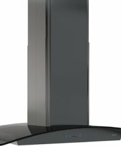 Zephyr - Ravenna 36 in. 600 CFM Island Mount Range Hood with LED Lighting - Black Stainless Steel