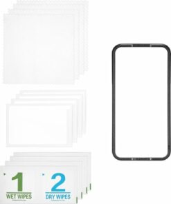 Insignia™ - Anti-Reflective Glass Screen Protector for iPhone 14 Pro (4-Pack) - Clear