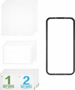 Insignia™ - Anti-Reflective Glass Screen Protector for iPhone 14 Plus and 13 Pro Max (3-Pack) - Clear