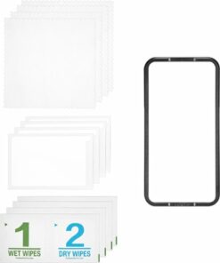 Insignia™ - Anti-Reflective Glass Screen Protector for iPhone 14, 13, and 13 Pro (4-Pack) - Clear