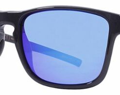 Kreedom - Passage Rove Polarized Sunglasses - Gloss Black Smoke Lens Blue Mirror