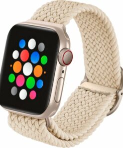 Modal™ - Nylon Watch Band for Apple Watch 38mm, 40mm, 41mm and Apple Watch Series 8 41mm - Beige