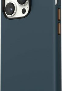 Speck - Presidio2 Pro Case with MagSafe for Apple iPhone 14 Pro - Charcoal/Cool Bronze