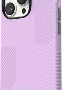 Speck - Presidio2 Grip Case with MagSafe for Apple iPhone 14 Pro - Spring Purple