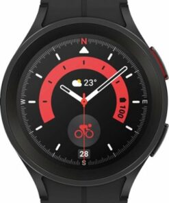Samsung - Galaxy Watch5 Pro Titanium Smartwatch 45mm BT - Black