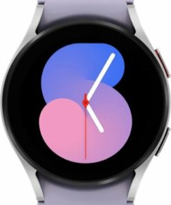 Samsung - Galaxy Watch5 Aluminum Smartwatch 40mm BT - Bora Purple