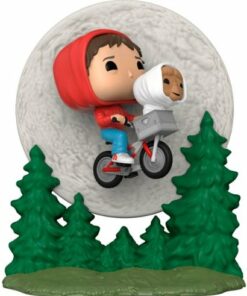 Funko - POP! Moment: ET- Elliott and ET Flying (Glow in the Dark)