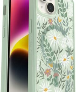 OtterBox - Symmetry Series+ for MagSafe Hard Shell for Apple iPhone 14 and Apple iPhone 13 - Sage Advice