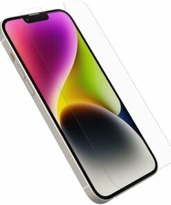 OtterBox - Alpha Glass Screen Protector for Apple iPhone 14 Plus and iPhone 13 Pro Max - Clear