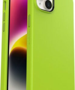 OtterBox - Symmetry Series+ for MagSafe Hard Shell for Apple iPhone 14 Plus - Lime All Yours