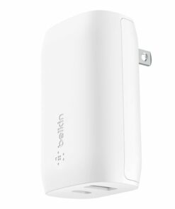Belkin - BOOSTCHARGE 37W Dual Wall Charger with PPS - White