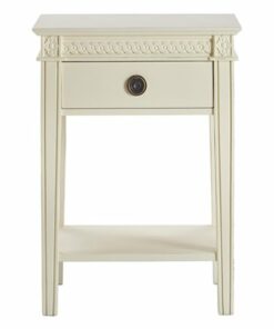Finch - Westport 1 Drawer End Table - Vintage Cream