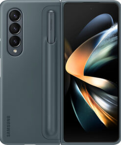 Samsung - Standing Cover with S Pen for Galaxy Z Fold4 - Graygreen