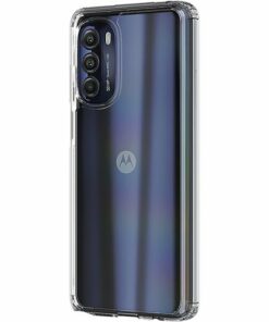SaharaCase - Hybrid-Flex Hard Shell Series Case for Motorola Moto G Stylus 5G (2022) - Clear