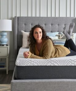 Sealy - Essentials 12 Inch Memory Foam Mattress in a Box, Soft, California King - White