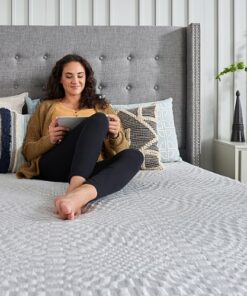 Sealy - Essentials 10 Inch Memory Foam Mattress in a Box, Medium, Twin XL - White