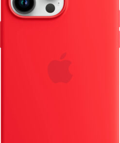 Apple - iPhone 14 Pro Max Silicone Case with MagSafe - (PRODUCT)RED