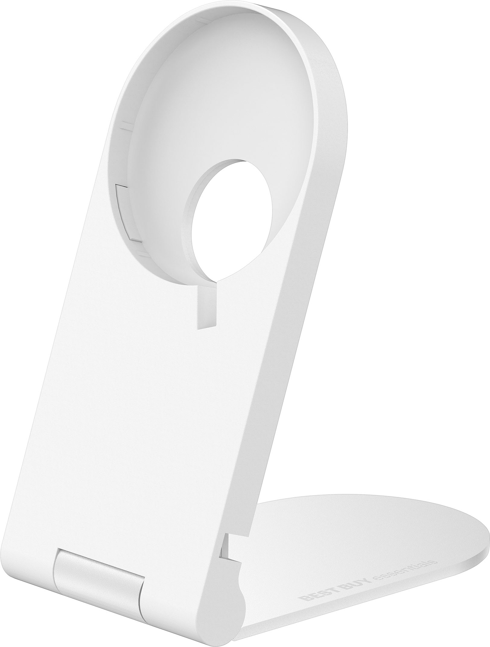 Best Buy essentials™ - Foldable Stand for Apple MagSafe Charger - White