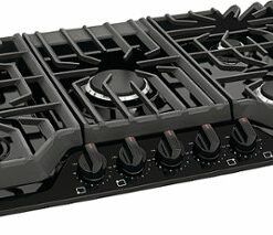 Frigidaire - 36" Gas Cooktop - Black