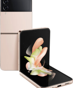 Samsung - Galaxy Z Flip4 256GB (Unlocked) - Pink Gold