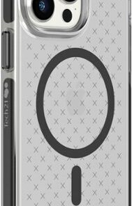 Tech21 - EvoCheck Case with MagSafe for Apple iPhone 14 Pro Max - Smokey/Black