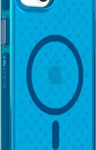 Tech21 - EvoCheck Case with MagSafe for Apple iPhone 14 Plus - Classic Blue