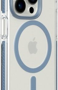 Tech21 - EvoCrystal Case with MagSafe for Apple iPhone 14 Pro - Steel Blue