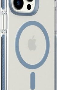 Tech21 - EvoCrystal Case with MagSafe for Apple iPhone 14 Pro Max - Steel Blue