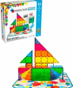 Magna-Tiles - 84-Piece Storage Bin Bundle