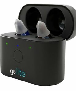 Go Hearing - Go Lite OTC Hearing Aids - Black