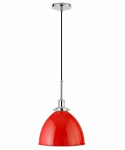 Camden&Wells - Madison Pendant Light - Poppy Red 0