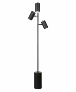 Camden&Wells - Dorset 3-Light Floor Lamp - Blackened Bronze