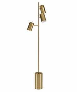 Camden&Wells - Dorset 3-Light Floor Lamp - Brass
