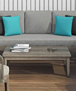 Simpli Home - Carmel Outdoor Coffee Table - Distressed Weathered Grey