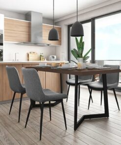 Simpli Home - Rosemead Dining Chair (Set of 2) - Slate Grey