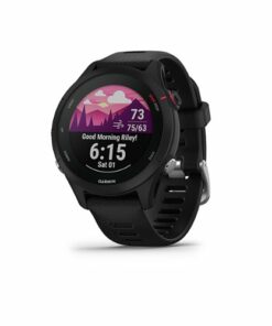 Garmin - Forerunner 255S Music GPS Smartwatch 41 mm Fiber-reinforced polymer - Black