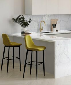 Simpli Home - Laurel Bar Stool (Set of 2) - Acid Green