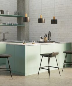 Simpli Home - Dafney Counter Height Stool (Set of 2) - Distressed Charcoal Grey 1