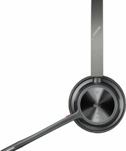Poly - formerly Plantronics - Voyager 4320 Wireless Noise Cancelling Stereo Headset with mic - Black
