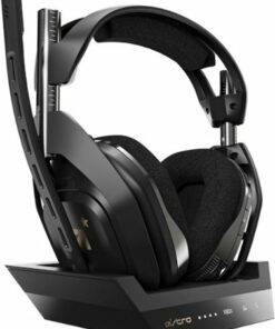 Astro Gaming - Refurbished A50 Wireless Dolby Atmos Over-the-Ear Gaming Headset for Xbox Series X|S, Xbox One, and PC with Base Station - Black