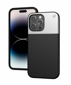 Atom Studios - Split Silicone Phone Case with Magsafe for Apple iPhone 14 Pro Max - Carbon Black
