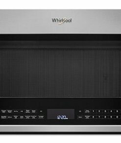 Whirlpool - 1.9 Cu. Ft. Convection Over-the-Range Microwave with Air Fry Mode - Stainless steel