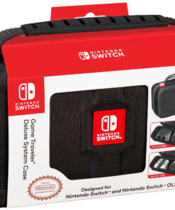 RDS Industries - Nintendo Switch and Nintendo Switch OLED Model Game Traveler Deluxe System Case