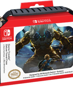RDS Industries - Nintendo Switch Game Traveler Deluxe The Legend of Zelda Travel Case designed for all Nintendo Switch systems