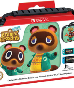 RDS Industries - Nintendo Switch Game Traveler Deluxe Animal Crossing Travel Case designed for all Nintendo Switch systems