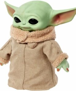 Star Wars - Grogu 11" Squeeze & Blink Plush - Green/Brown